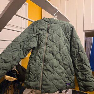 4T Dark Olive Green Patagonia Kids' Jacket